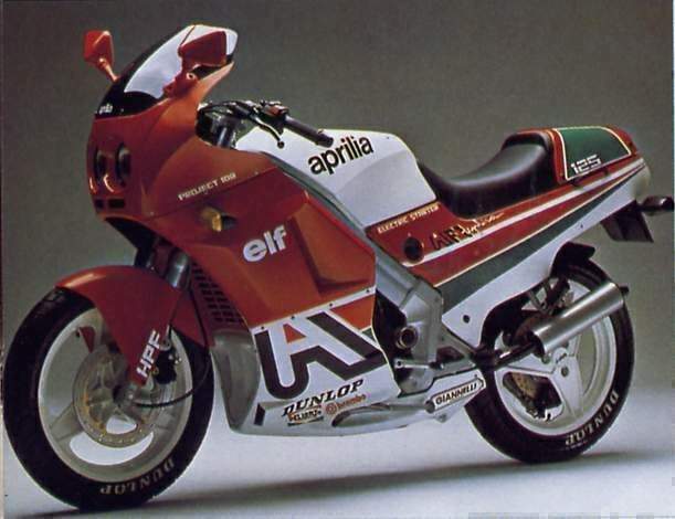 1987 Aprilia AF1 125 Replica #7
