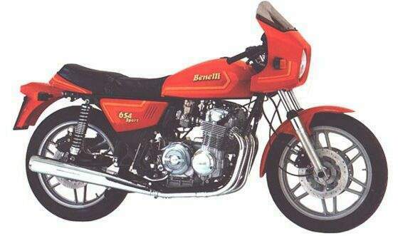 1981 Benelli 654 #7