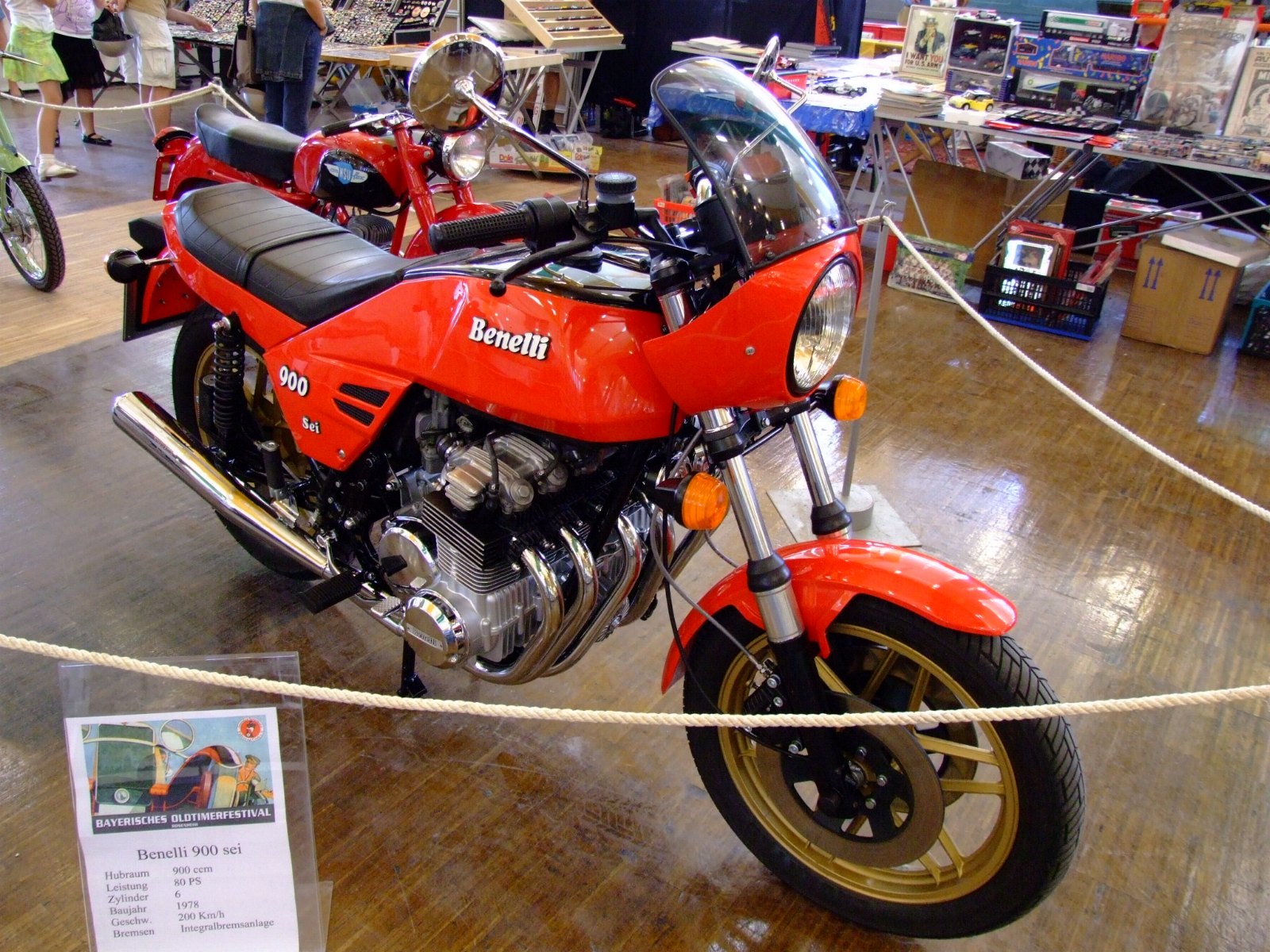 1985 Benelli 900 Sei Sport #10