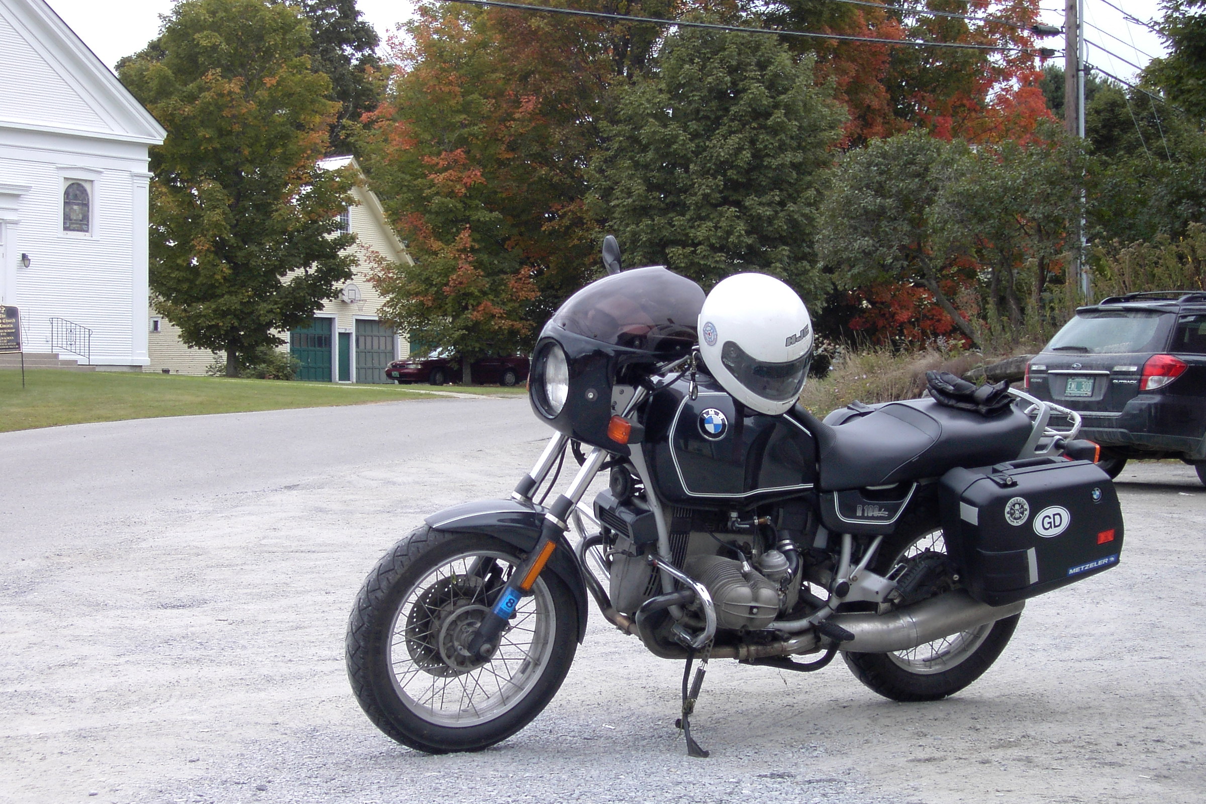 BMW r100 Plate number