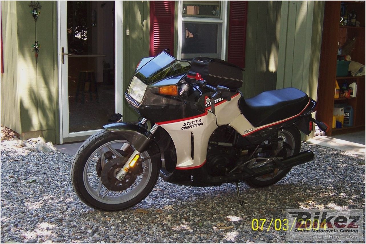 1986 Cagiva 650 Alazzurra (reduced effect) #10