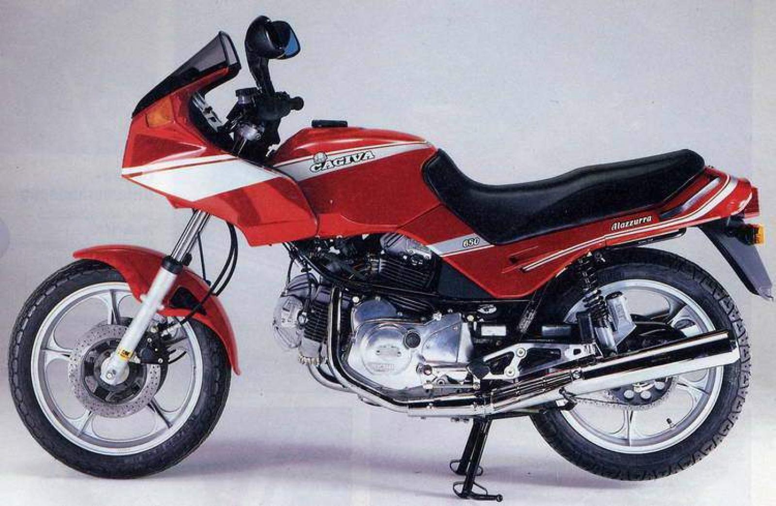 1986 Cagiva 650 Alazzurra (reduced effect) #9