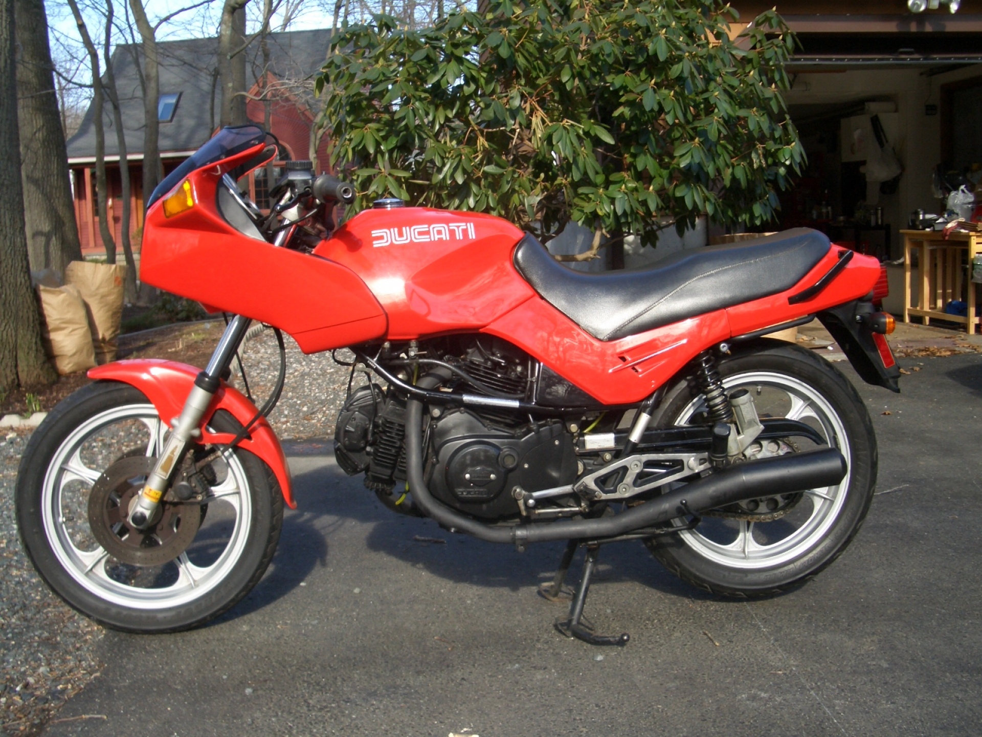 1986 Cagiva 650 Alazzurra #8