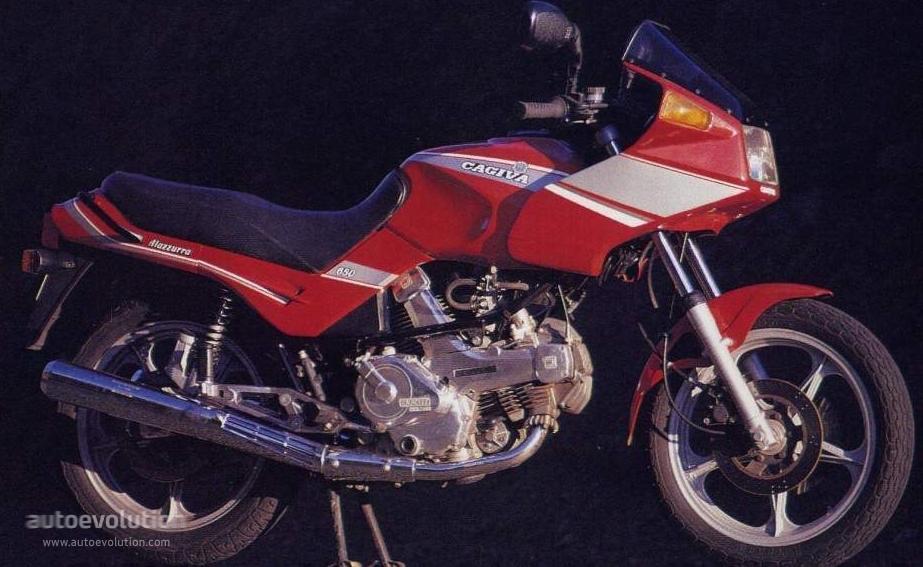 1987 Cagiva 650 Alazzurra #9