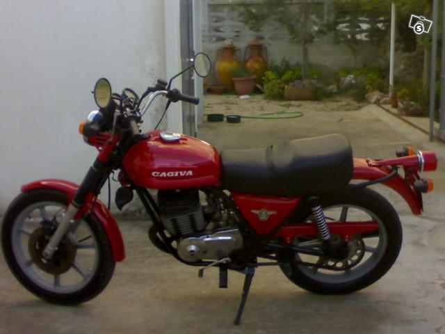 1983 Cagiva SST 350 (with sidecar) #10