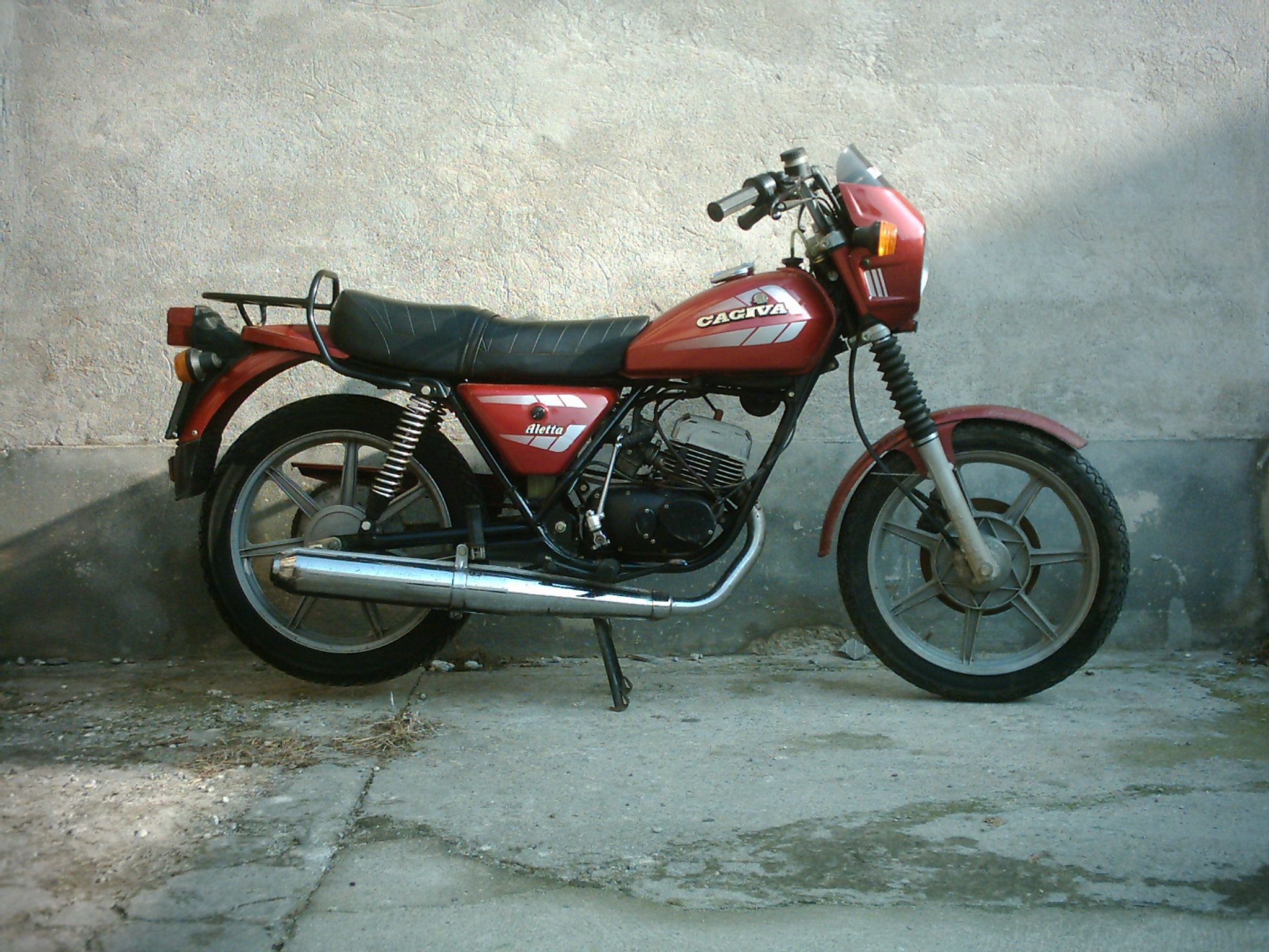 1983 Cagiva SST 350 (with sidecar) #8