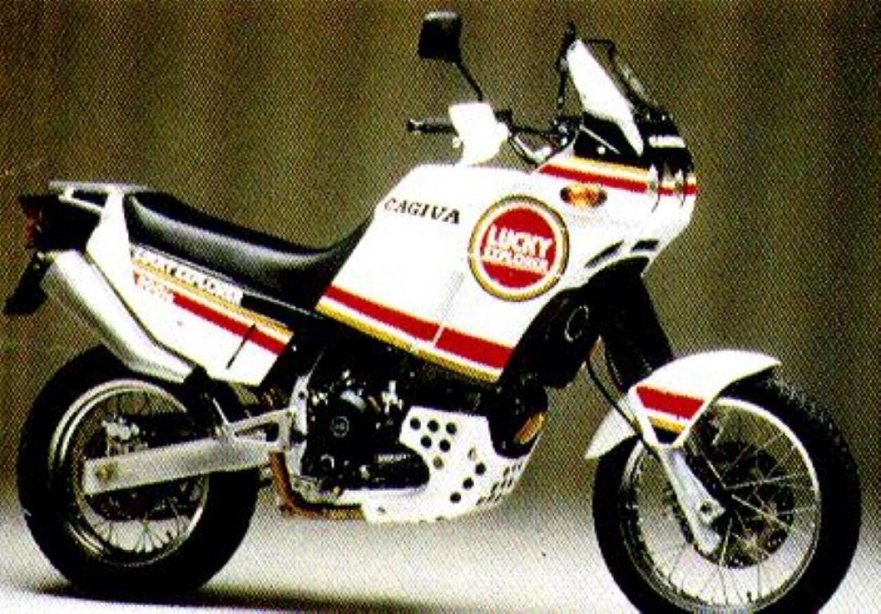 1990 Cagiva T4 500 E #7