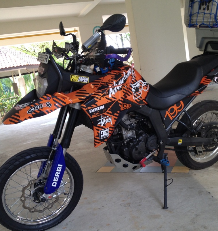 2009 Derbi Terra 125 #9