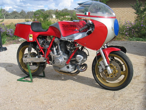 1986 Ducati 1000 SS Hailwood-Replica #8