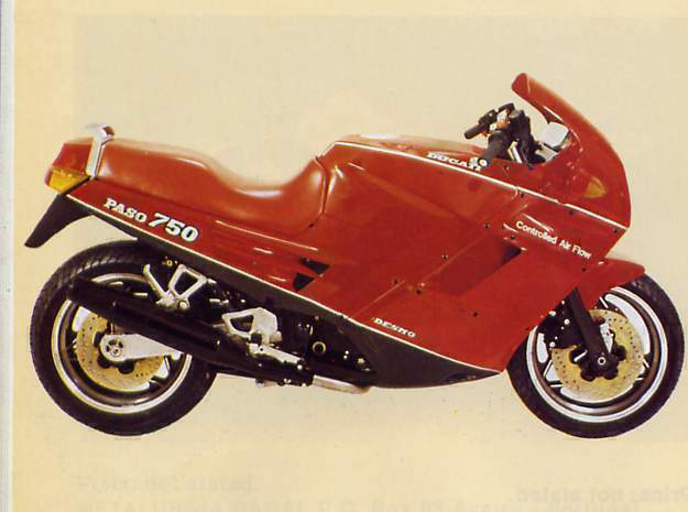 1989 Ducati 750 Paso #9