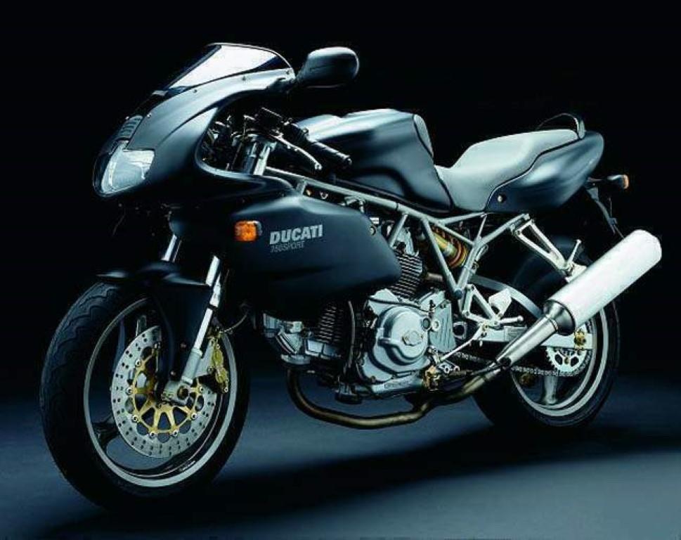 2001 Ducati 750 Sport Dark FF #8