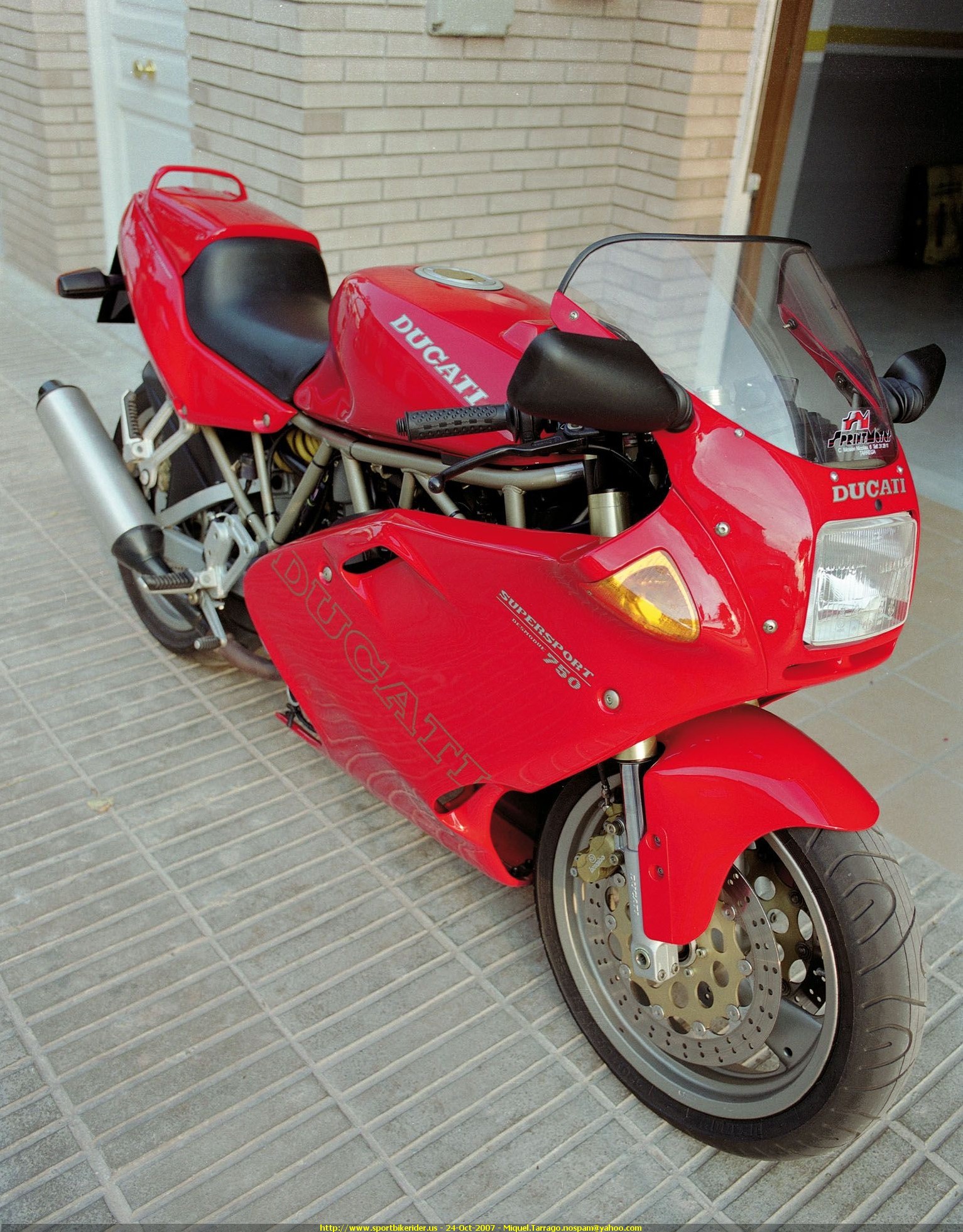 1997 Ducati 750 SS #9