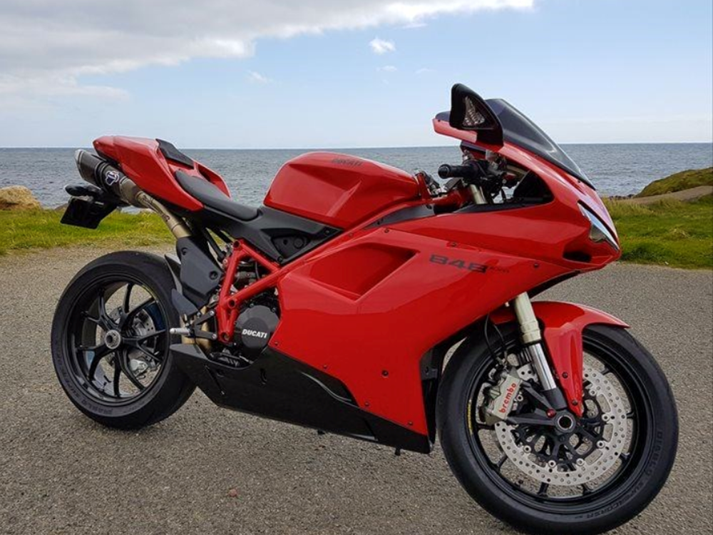 Электромотоцикл Ducati 848