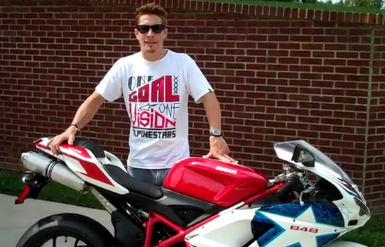 2010 Ducati 848 Nicky Hayden #7