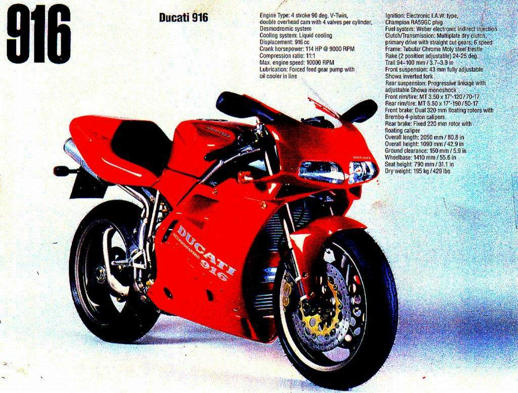 1994 Ducati 916 Strada #7