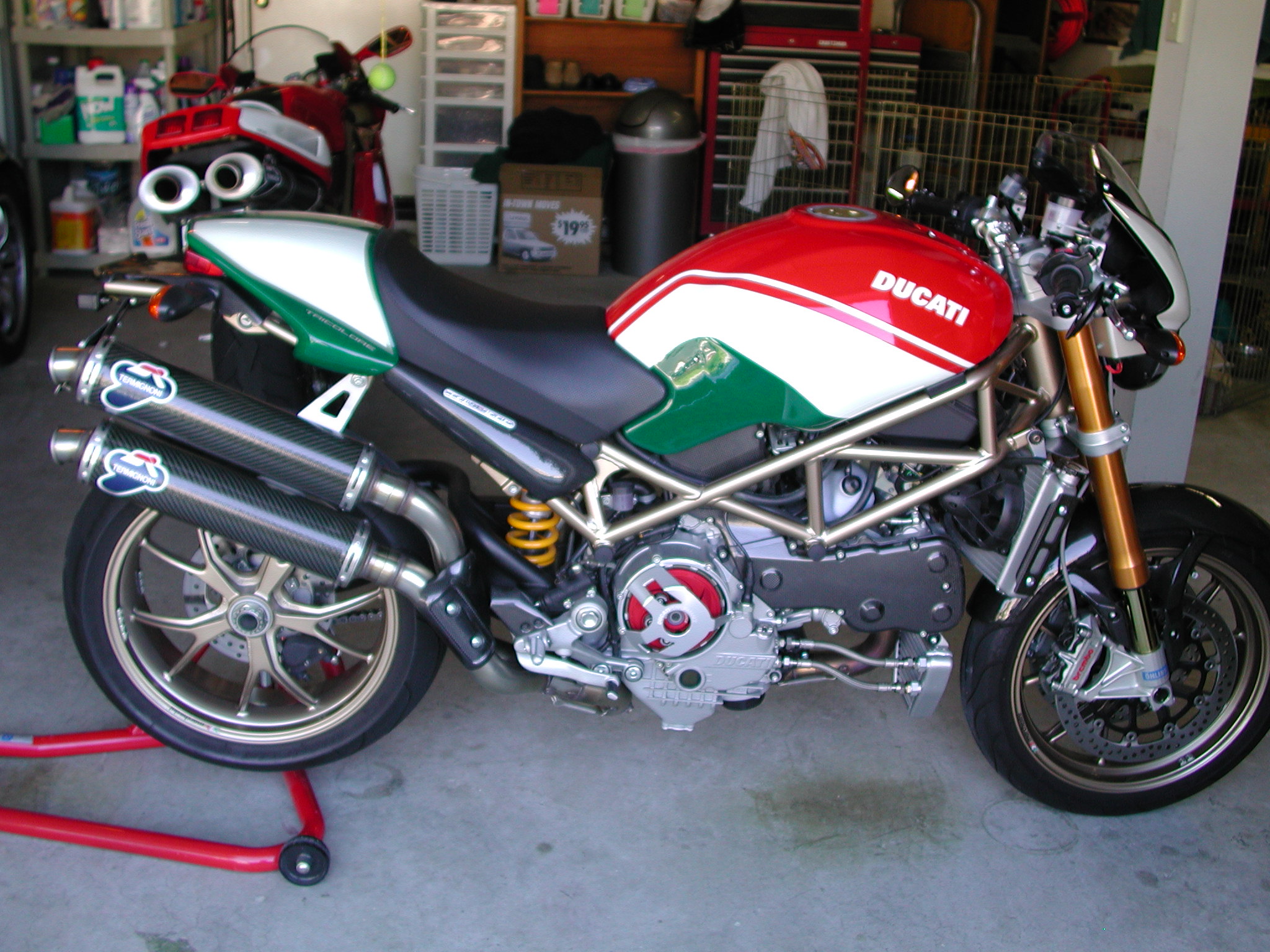 2008 Ducati Monster S4R S Tricolore #9