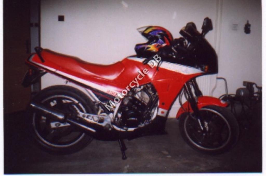 1986 Gilera NGR 250 (reduced effect) #8