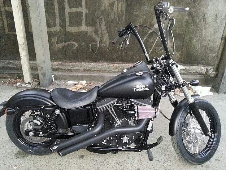 2013 Harley-Davidson Dyna Street Bob Dark Custom #7