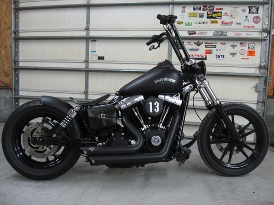 Harley-Davidson Dyna Street Bob Dark Custom #7