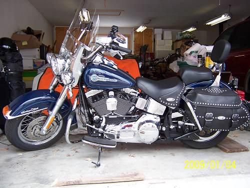 2008 Harley-Davidson FLSTC Heritage Softail Classic Peace Officer #7