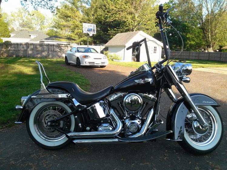 2007 Harley-Davidson FLSTN Softail Deluxe #9