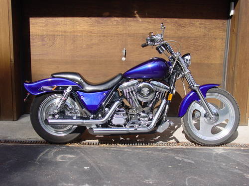 1989 Harley-Davidson FXLR 1340 Low Rider Custom (reduced effect) #8