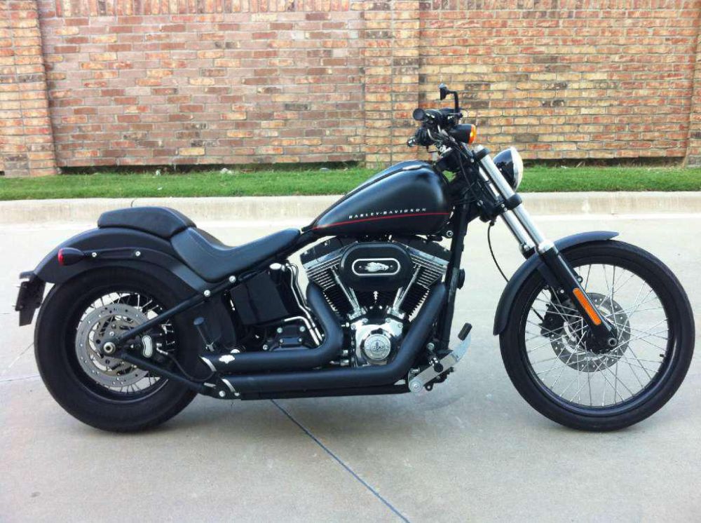2012 Harley-Davidson FXS Softail Blackline #8