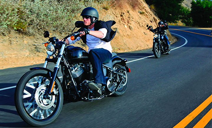 2013 Harley-Davidson Softail Blackline Dark Custom #10