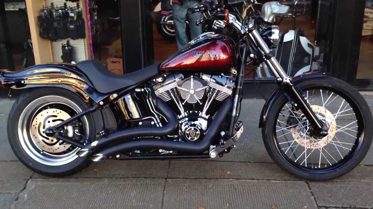 2013 Harley-Davidson Softail Blackline Dark Custom #9