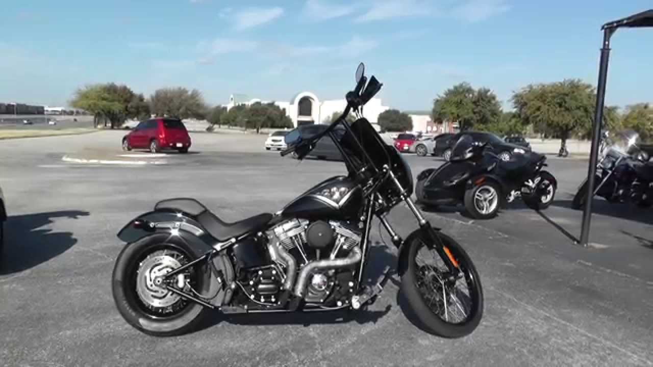 2013 Harley-Davidson Softail Blackline #10