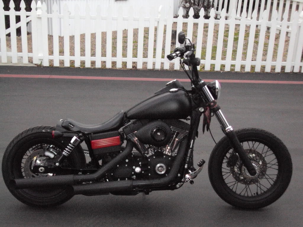 2014 Harley-Davidson Street Bob Dark Custom #8