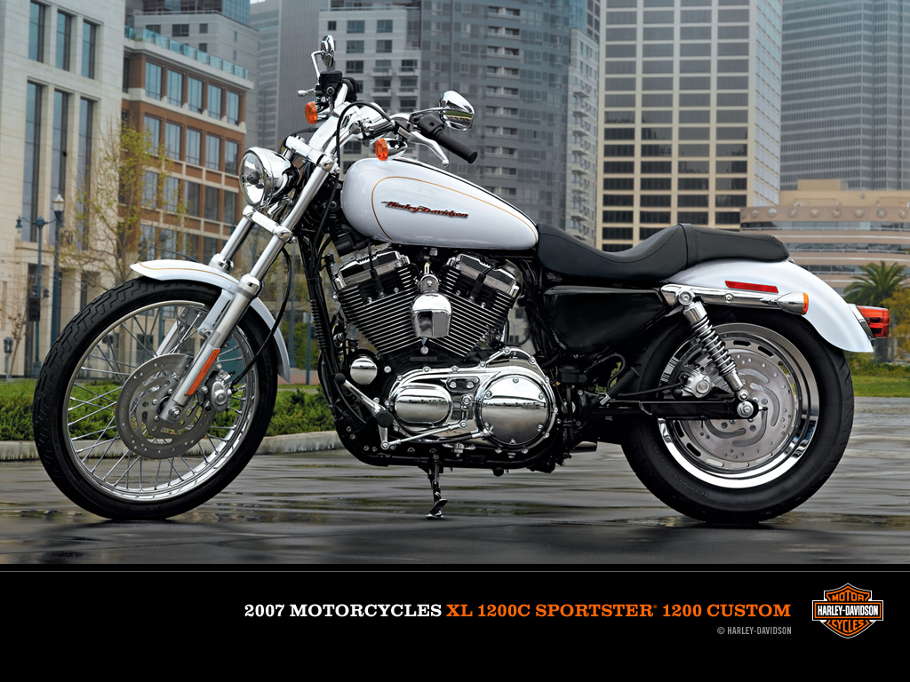 2007 Harley-Davidson XL1200L Sportster Low #8