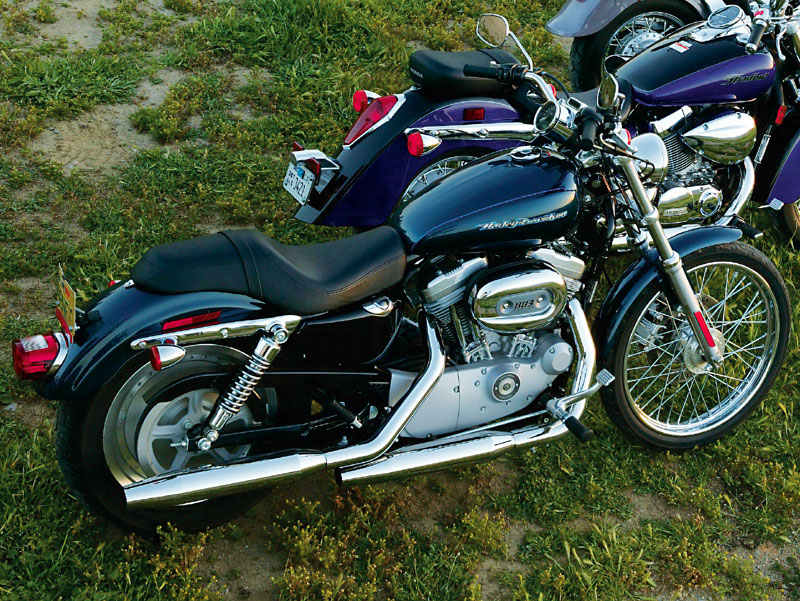 2006 Harley-Davidson XL883L Sportster 883 Low #9