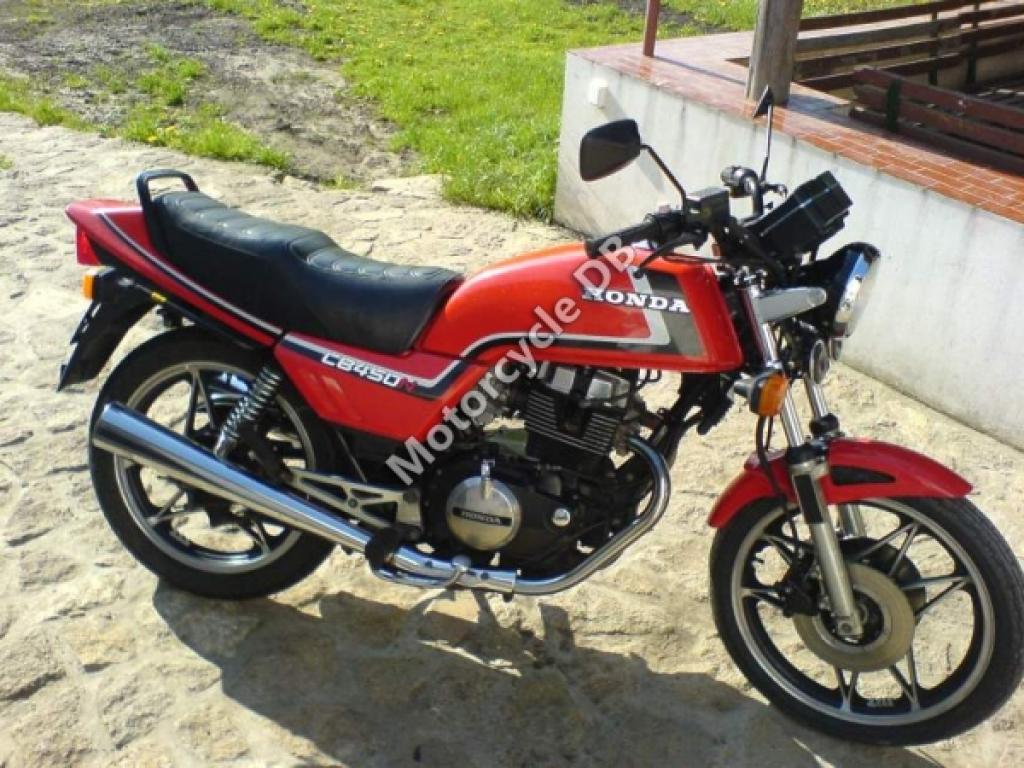 1984 Honda CB450N (reduced effect) #7