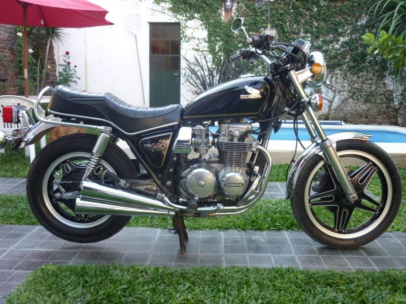 1981 Honda CB650 (reduced effect) #8