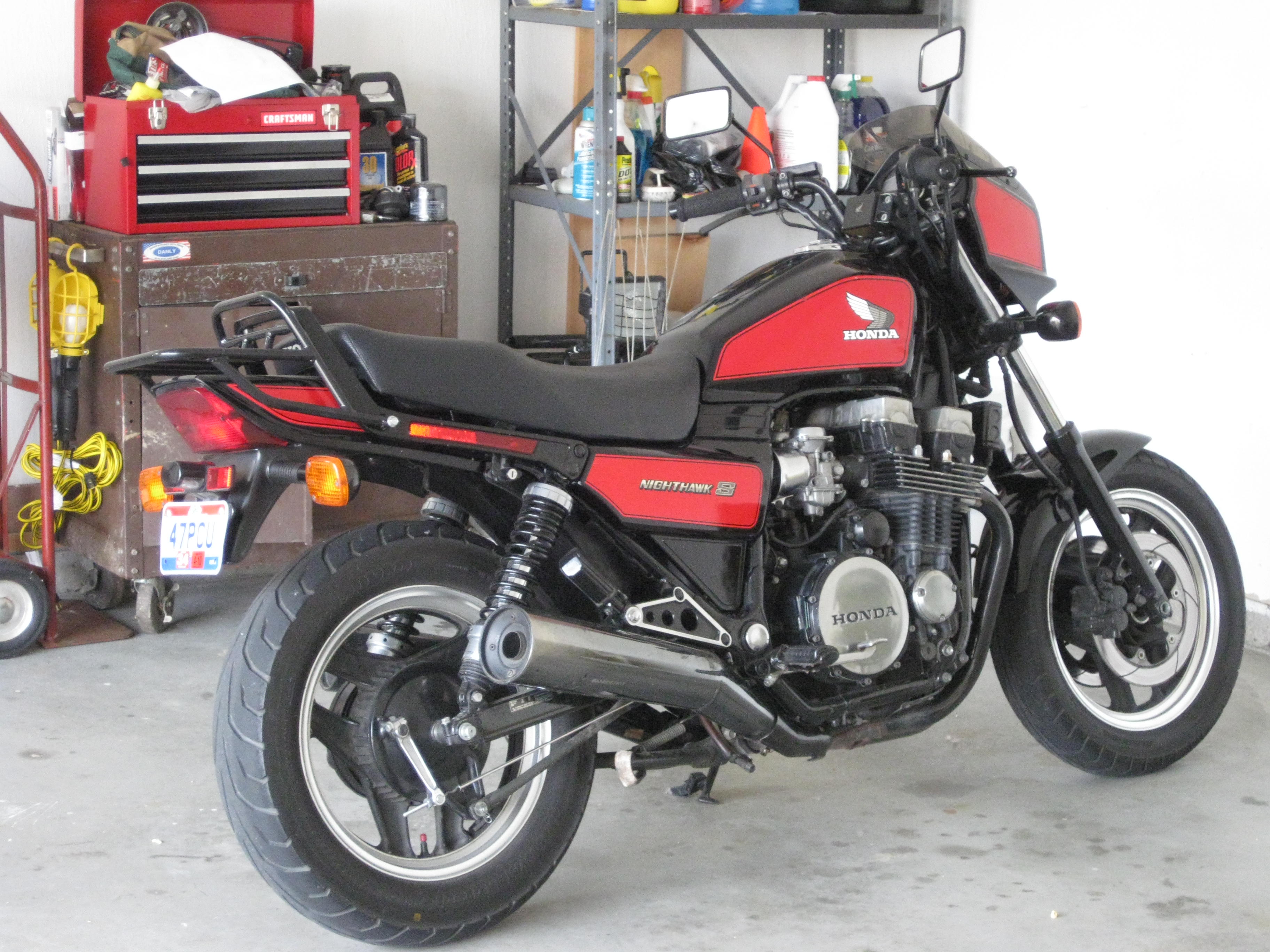 1983 Honda CB650SC Nighthawk #9