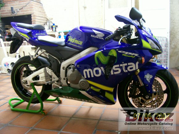 2006 Honda CBR600RR Movistar #8