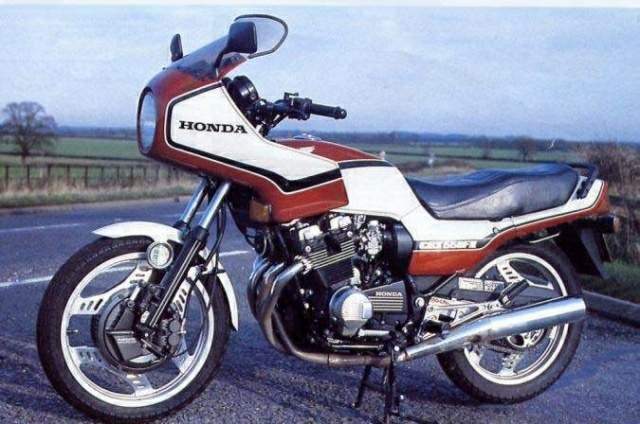 1984 Honda CBX550F2 #9