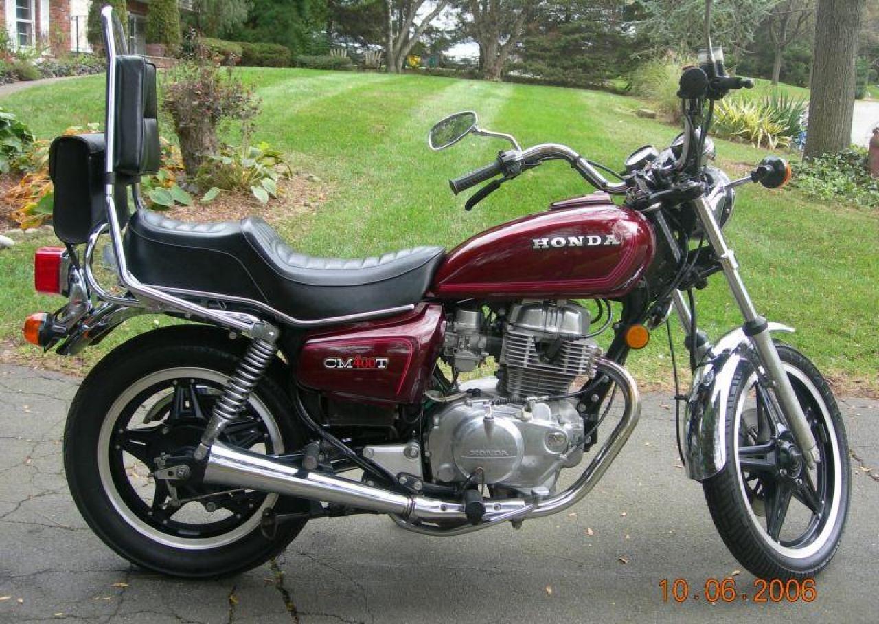 1980 Honda CM400T (reduced effect) #9