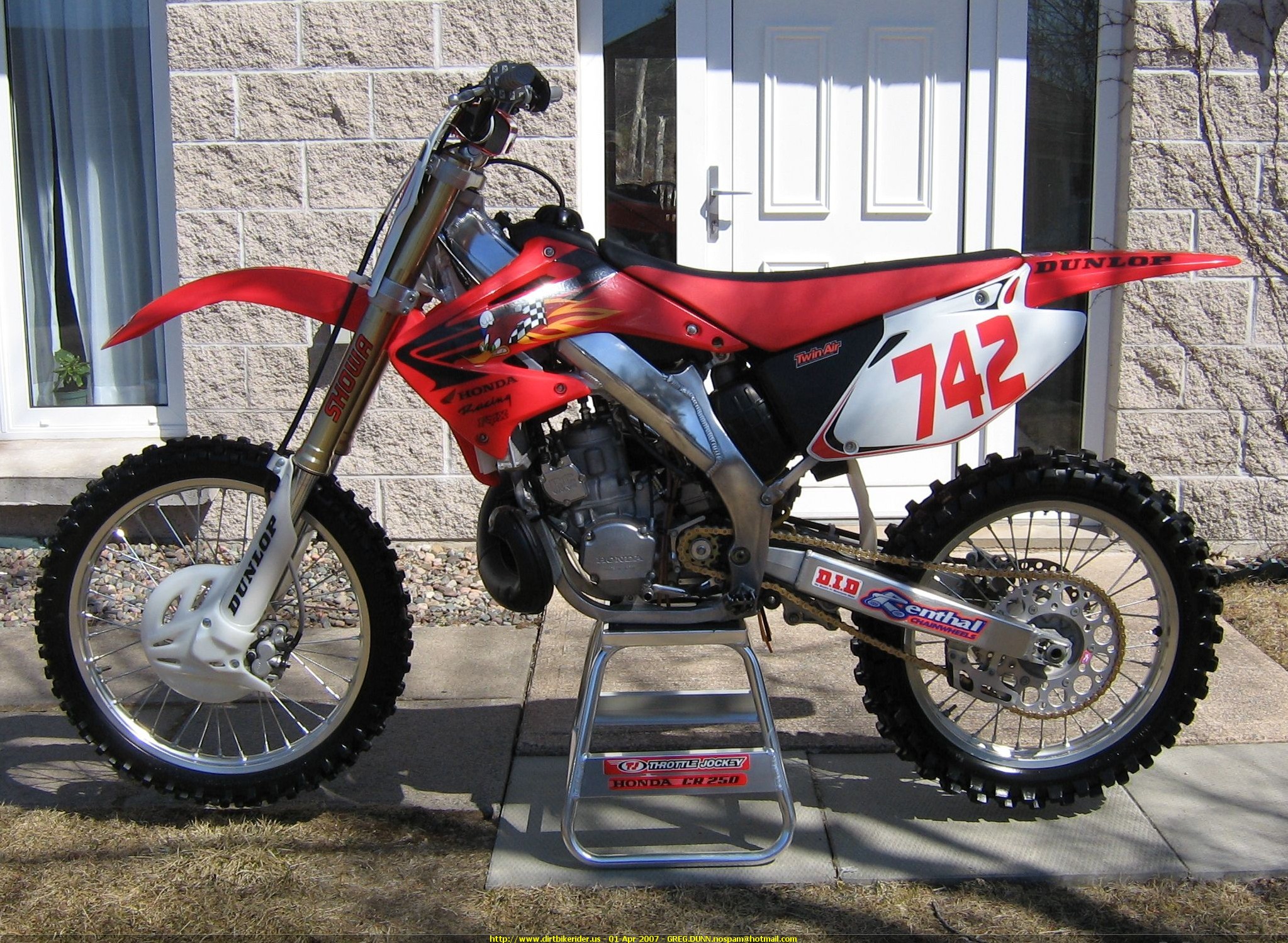 2005 Honda CR250R #8