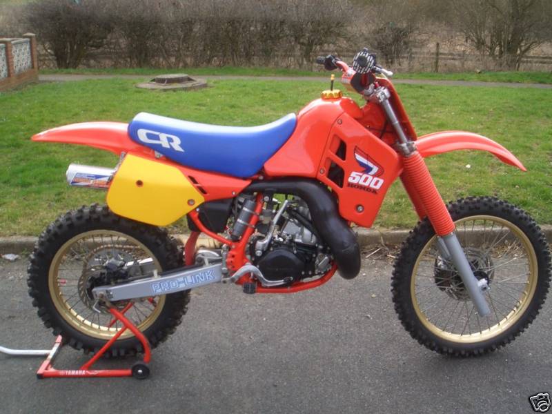 1987 Honda CR500 #8