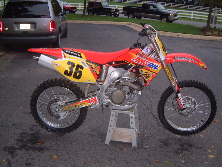 2002 Honda CRF450R #7