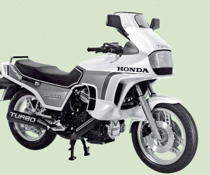 1982 Honda CX500 (reduced effect) #7