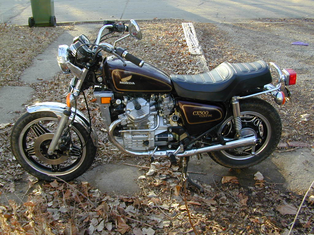 1983 Honda CX500E (reduced effect) #7