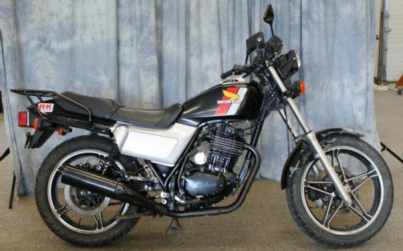 1983 Honda FT500 #8