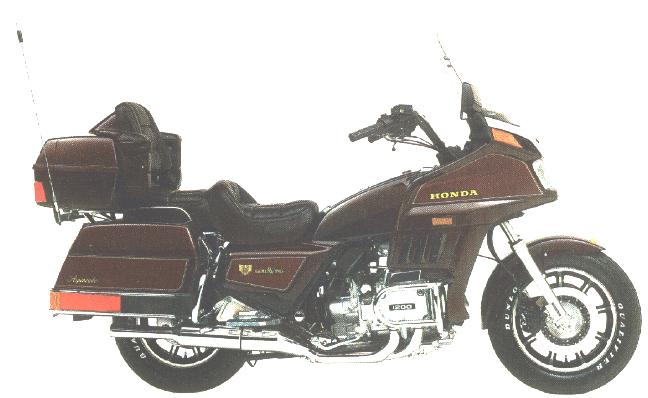 1985 Honda GL1200DX Gold Wing #10