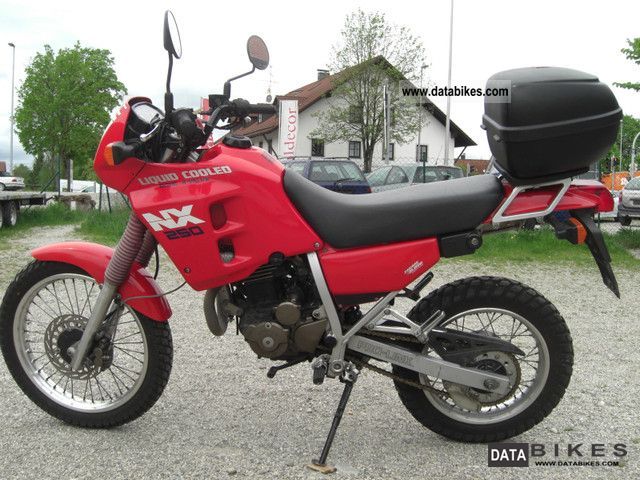 1988 Honda NX250 #8