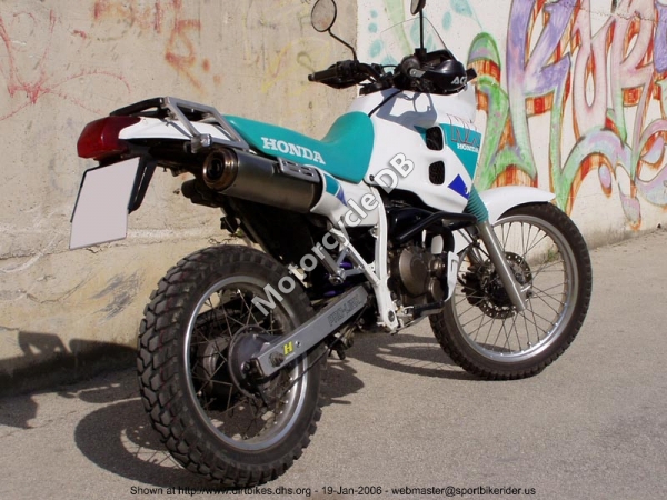 1990 Honda NX250 #9