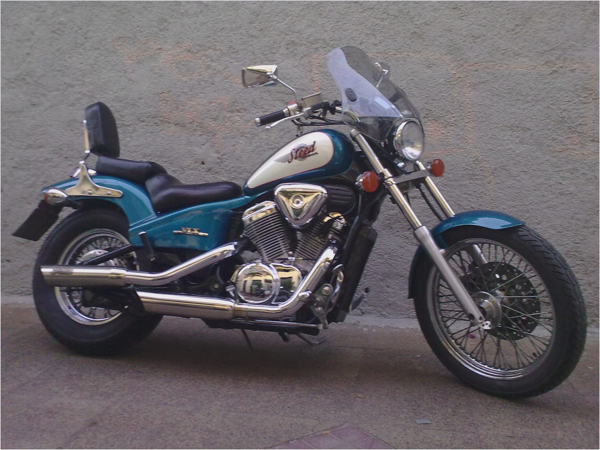 2002 Honda Steed 400 #7