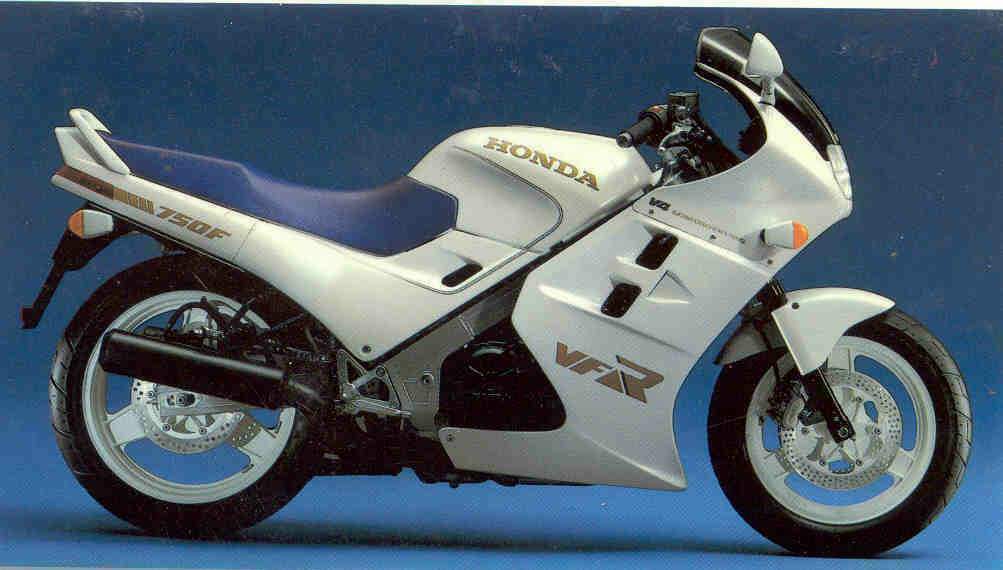 1987 Honda VF750F (reduced effect) #8